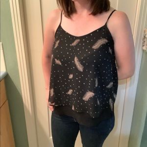 NWOT Forever 21 black tank